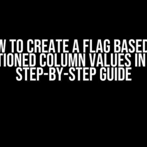 How to Create a Flag Based on Partitioned Column Values in SQL: A Step-by-Step Guide