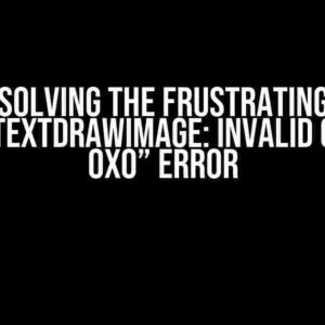 Solving the Frustrating “CGContextDrawImage: invalid context 0x0” Error